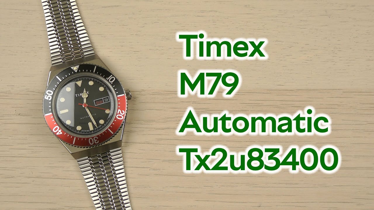 Розпаковка Timex M79 Automatic Tx2u83400