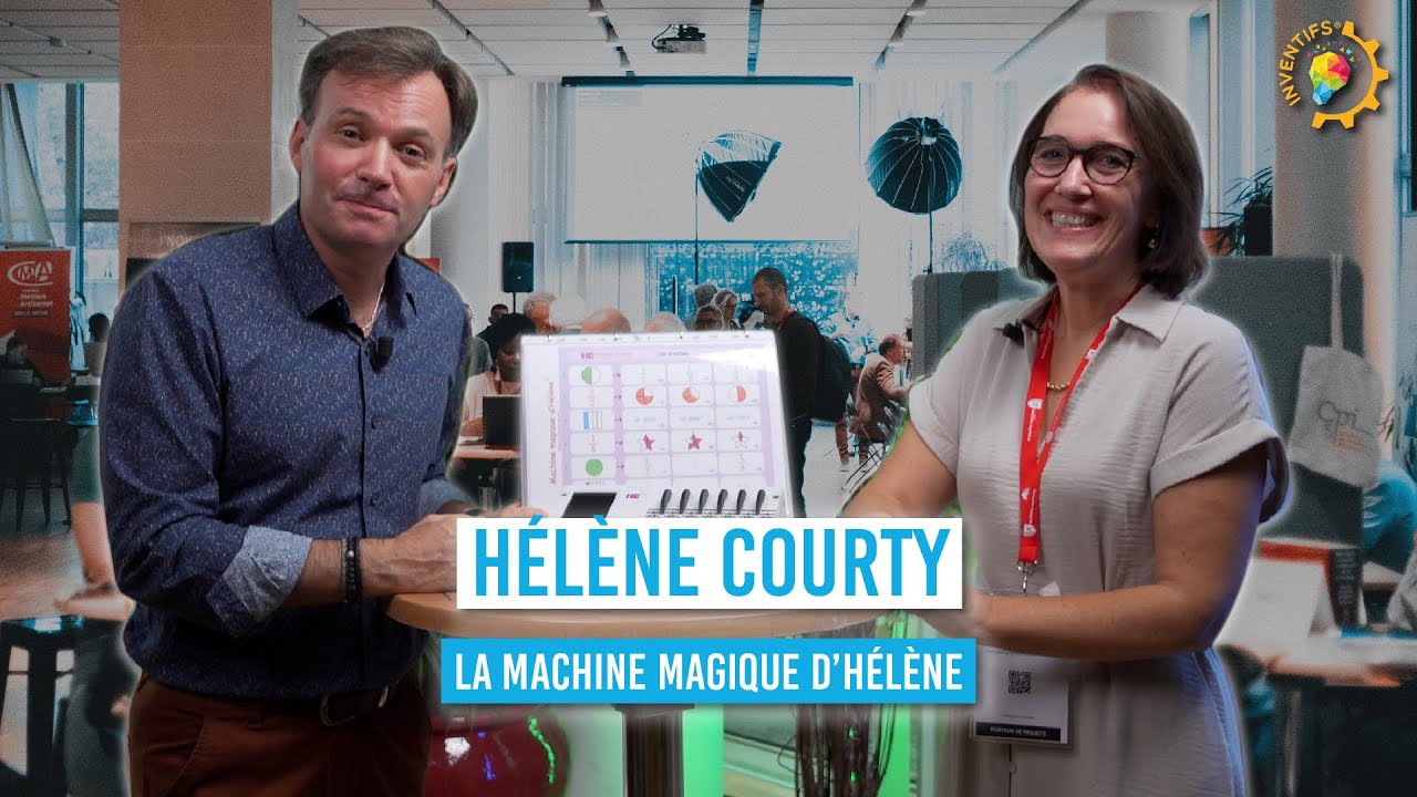 La Machine Magique d'Hélène Courty, un outil innovant pour la pédagogie - LES INVENTIFS 2024 #1
