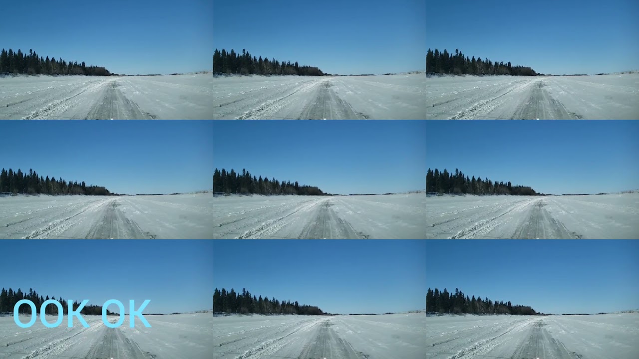 Ice Road Cruise.  Northwest Territories