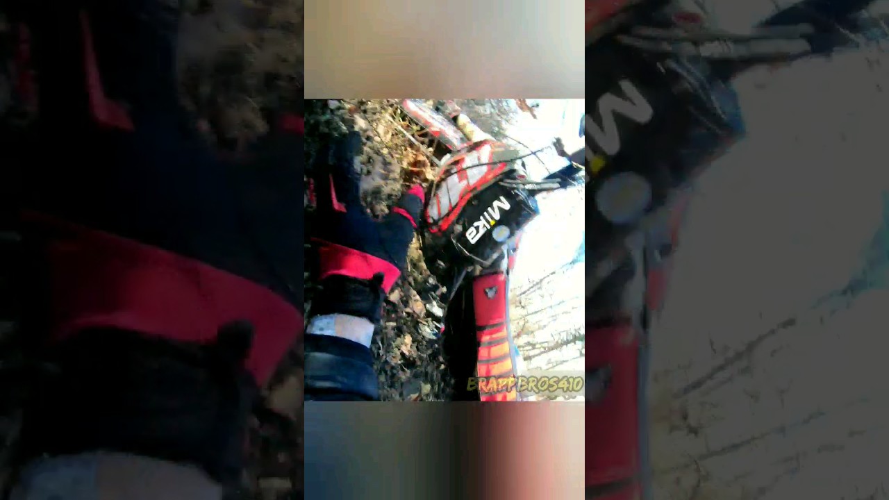 Missed the turn #mxfail #enduro #woods #trails #mxfails #mxfail #funnyvideo #funny #lol #crash #fall