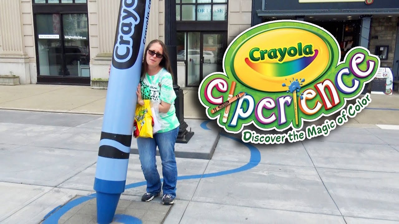 Crayola Experience - Easton Pennsylvania - Color Your Imagination!!!