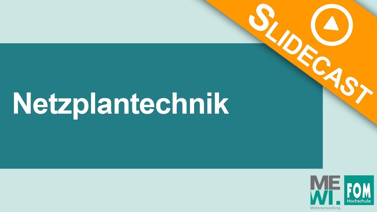 Netzplantechnik | Video Based Learning