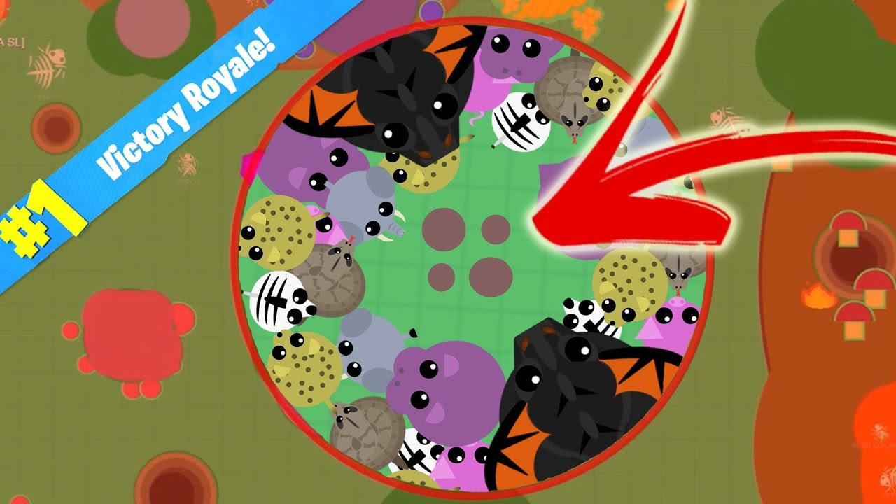 Mope.iO BATTLE ROYALE GAME MODE *WIN* // HOW TO WIN GUIDE ON NEW BETA UPDATE SECRET TRICK (Mope.io)