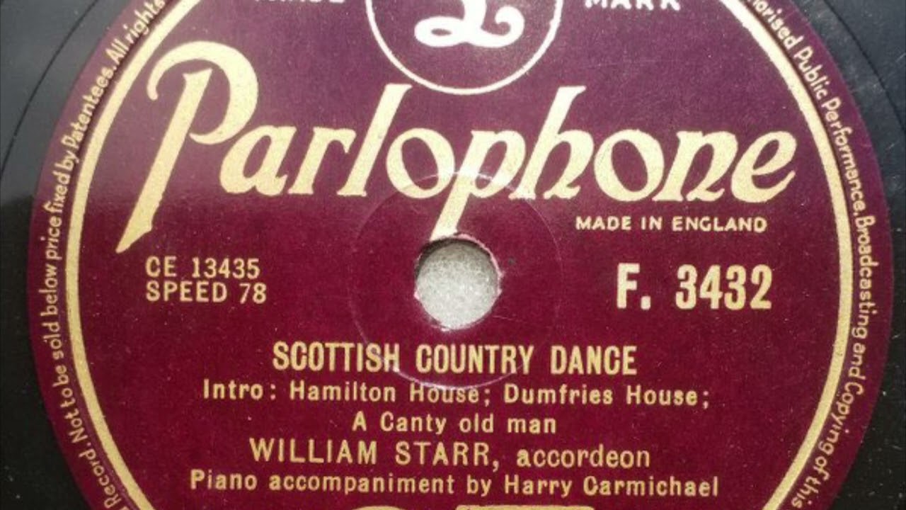 William Starr - Scottish Country Dance (78 rpm record)
