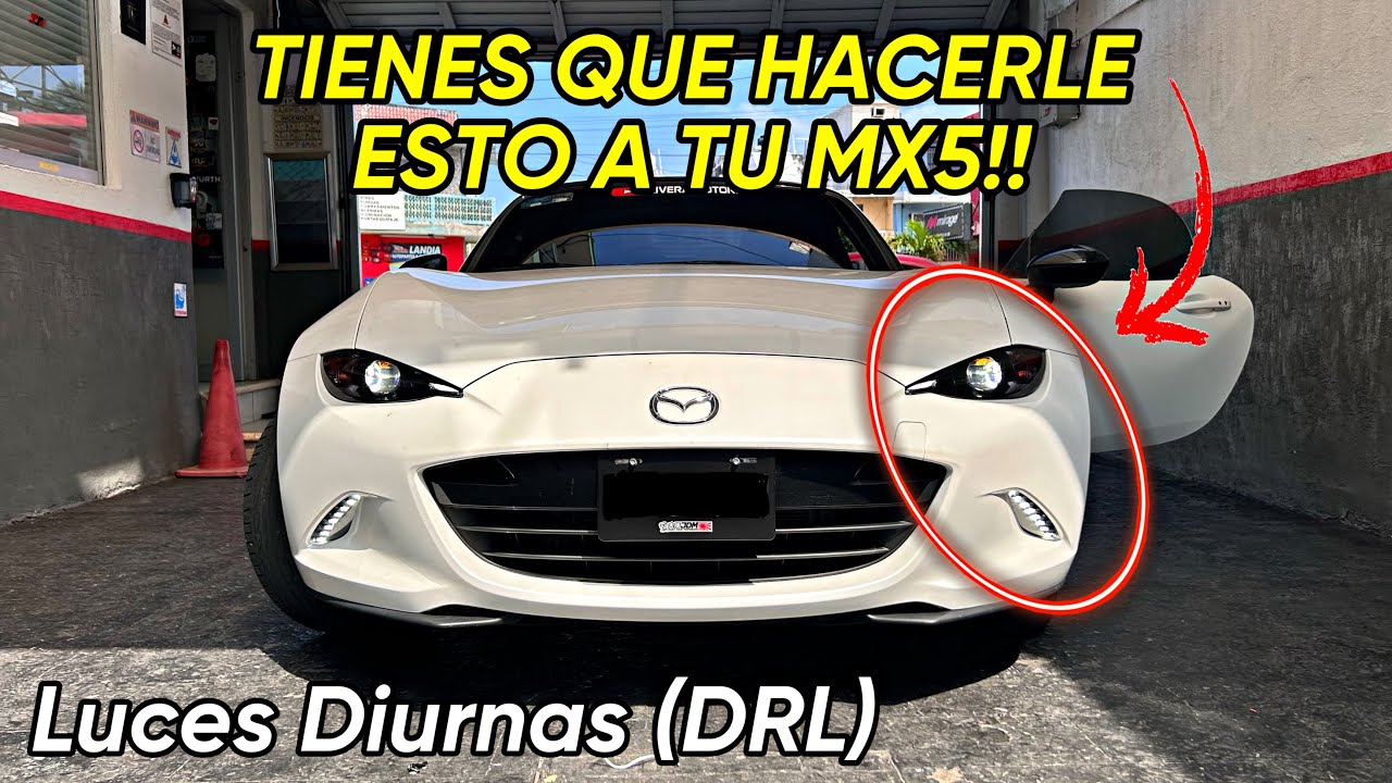 Cómo modificar las LUCES del Mazda Mx5