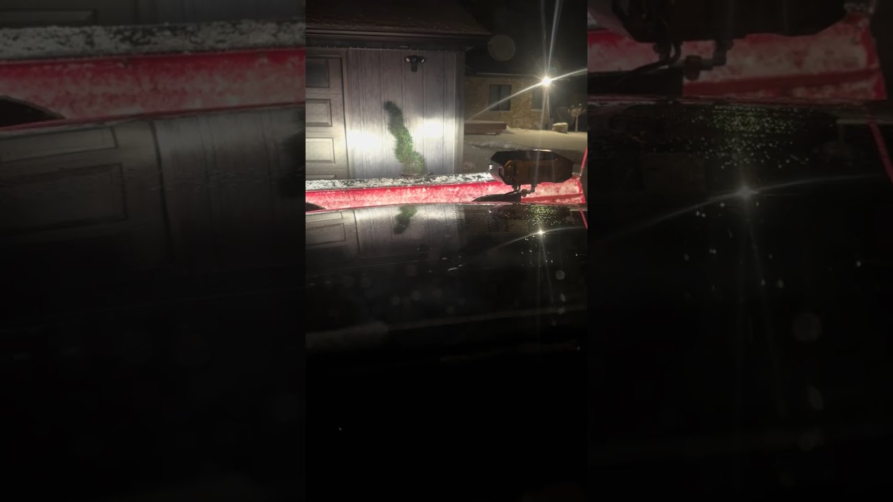 Plowing with 2005 Chevy Silverado a 2500