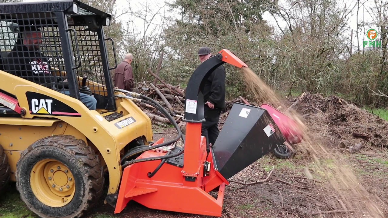 Skid Skid Wood Chipper Testing