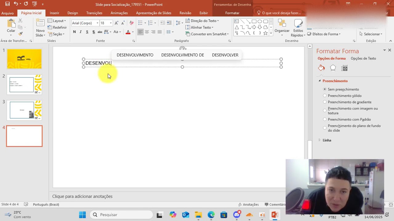 Como utilizar o Power Point para criação de Slides  - faculdade UNIASSELVI