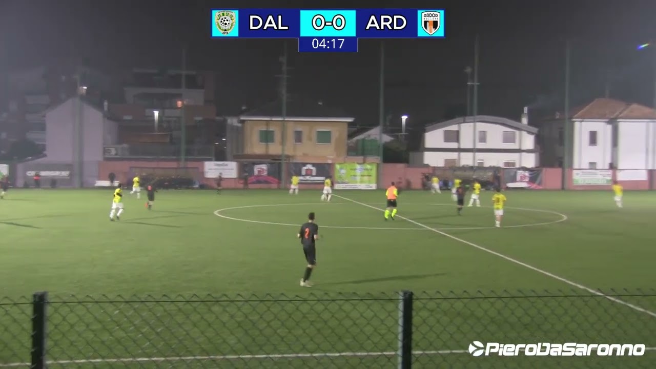F.C. DAL POZZO - ARDOR BOLLATE (1° T) | SECONDA CATEGORIA | 17° GIORNATA | GIRONE R
