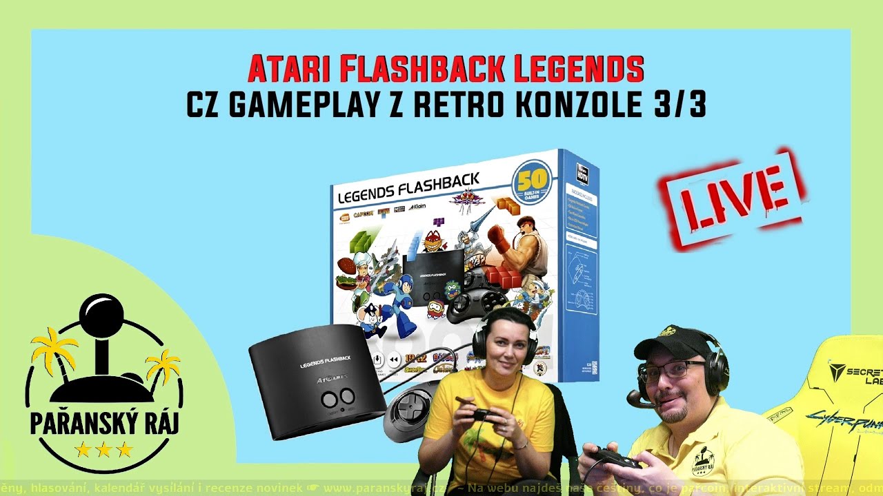 Atari Flashback Legends - Multiplayerový CZ Gameplay dalších 16 her z retro konzole 3/3 | CZ 1440p60