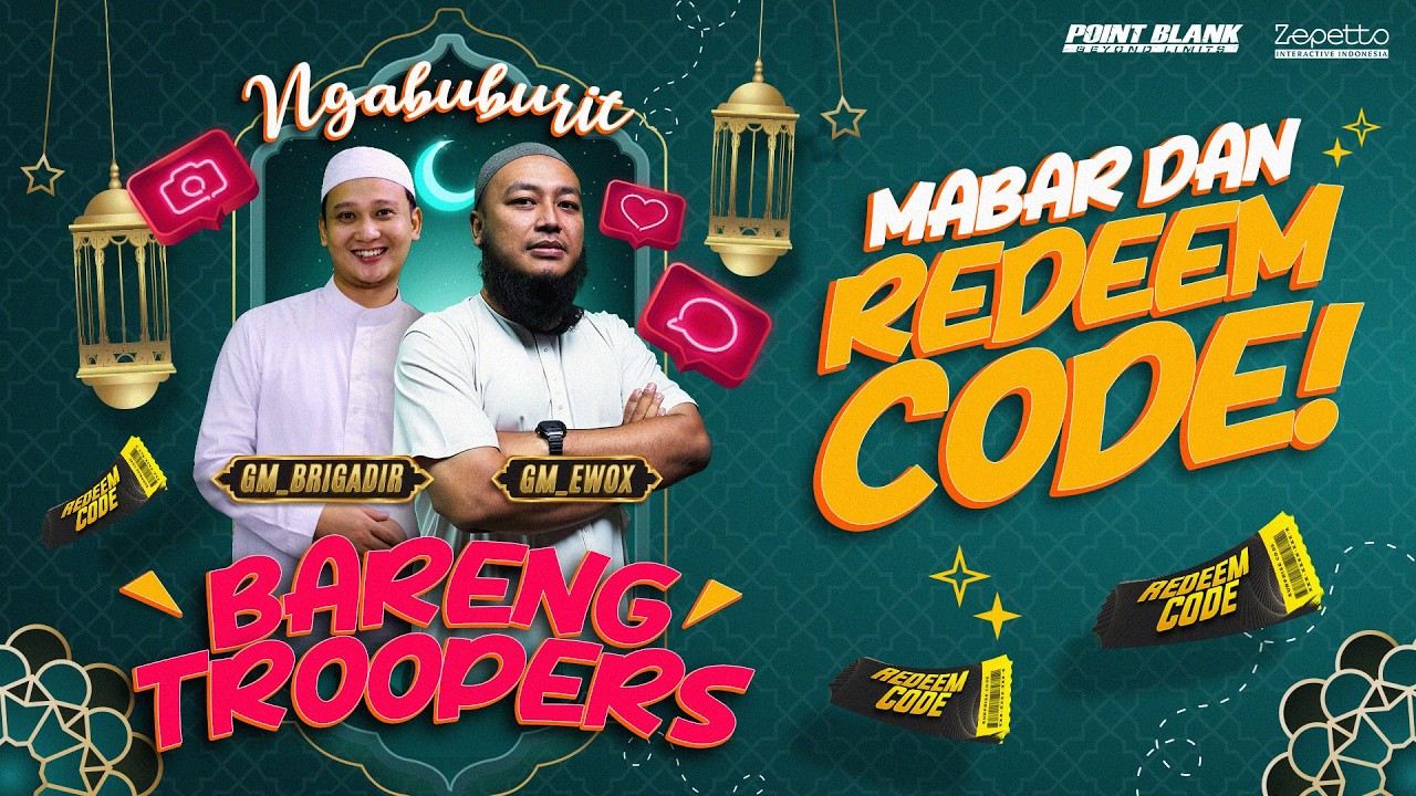 NGABUBURIT BARENG TROOPERS - VOL 5 | MABAR & REDEEM CODE 🎮🌙