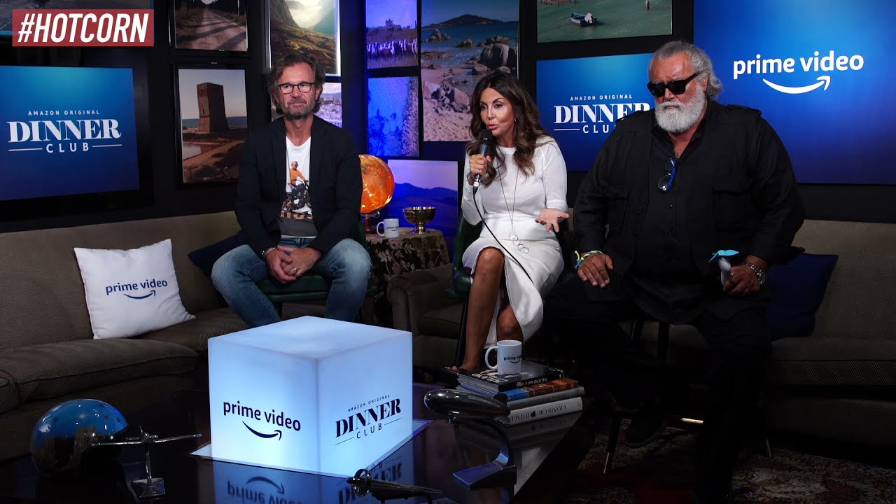 DINNER CLUB | Intervista a Carlo Cracco, Sabrina Ferilli e Diego Abatantuono | HOT CORN