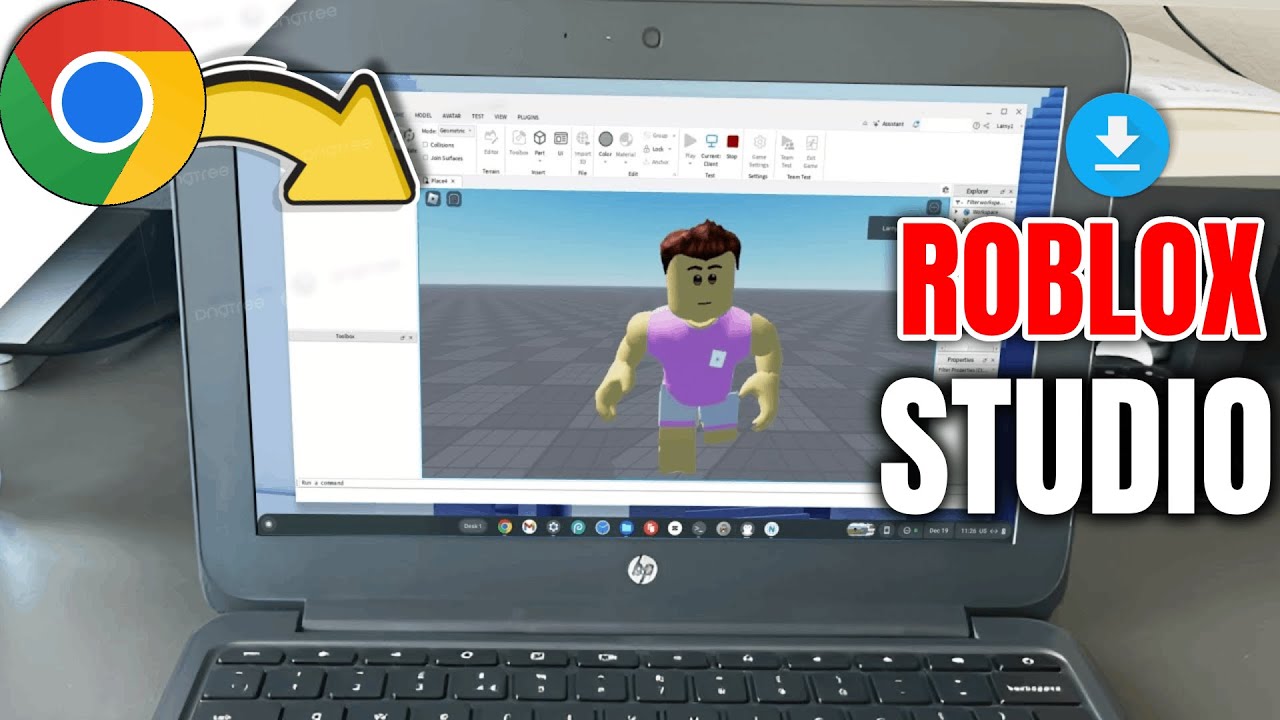 How To Get Roblox Studio On Chromebook | (2025) EASY!!