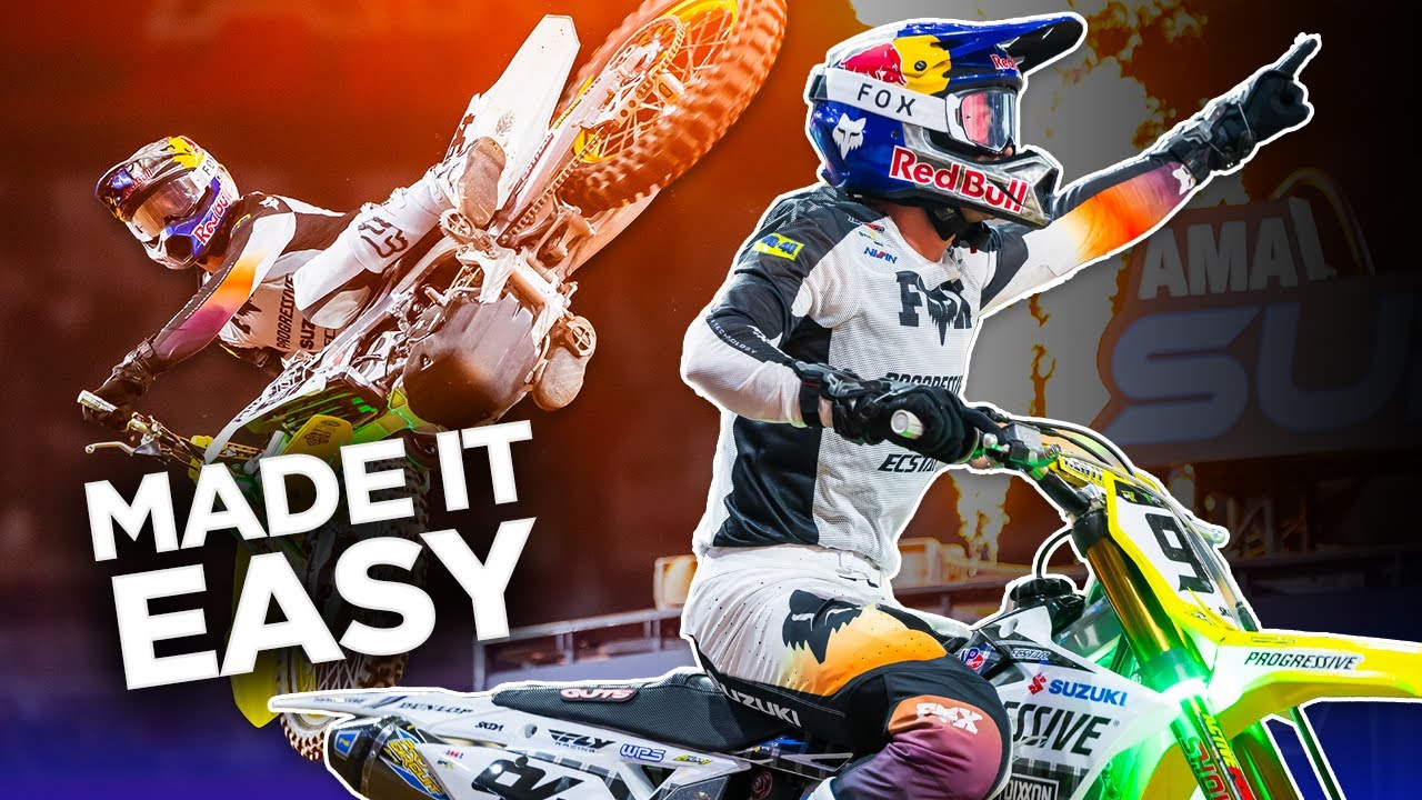 Ken Roczen & Suzuki Make a Tough Track Look Easy