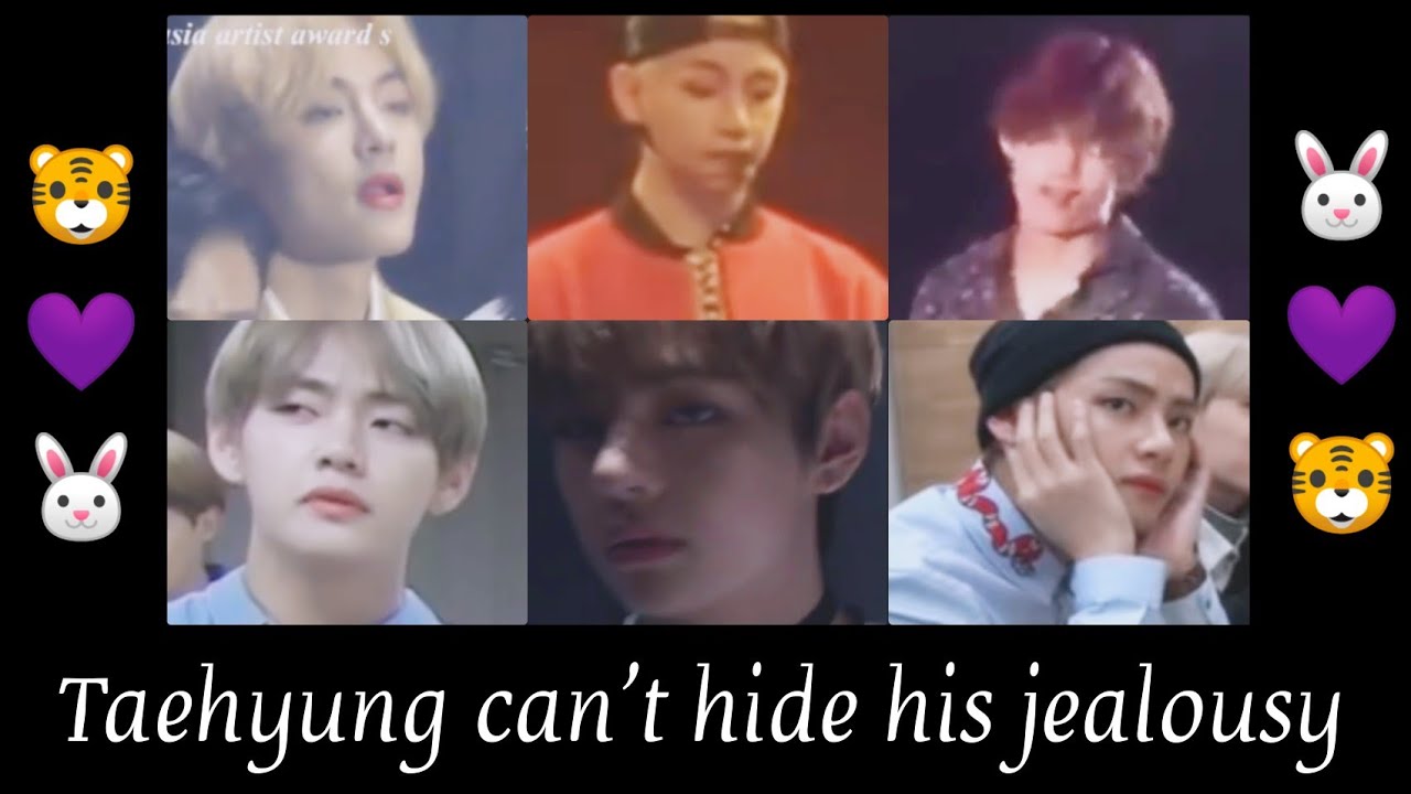 Taehyung can't hide his jealousy (TaeKook)