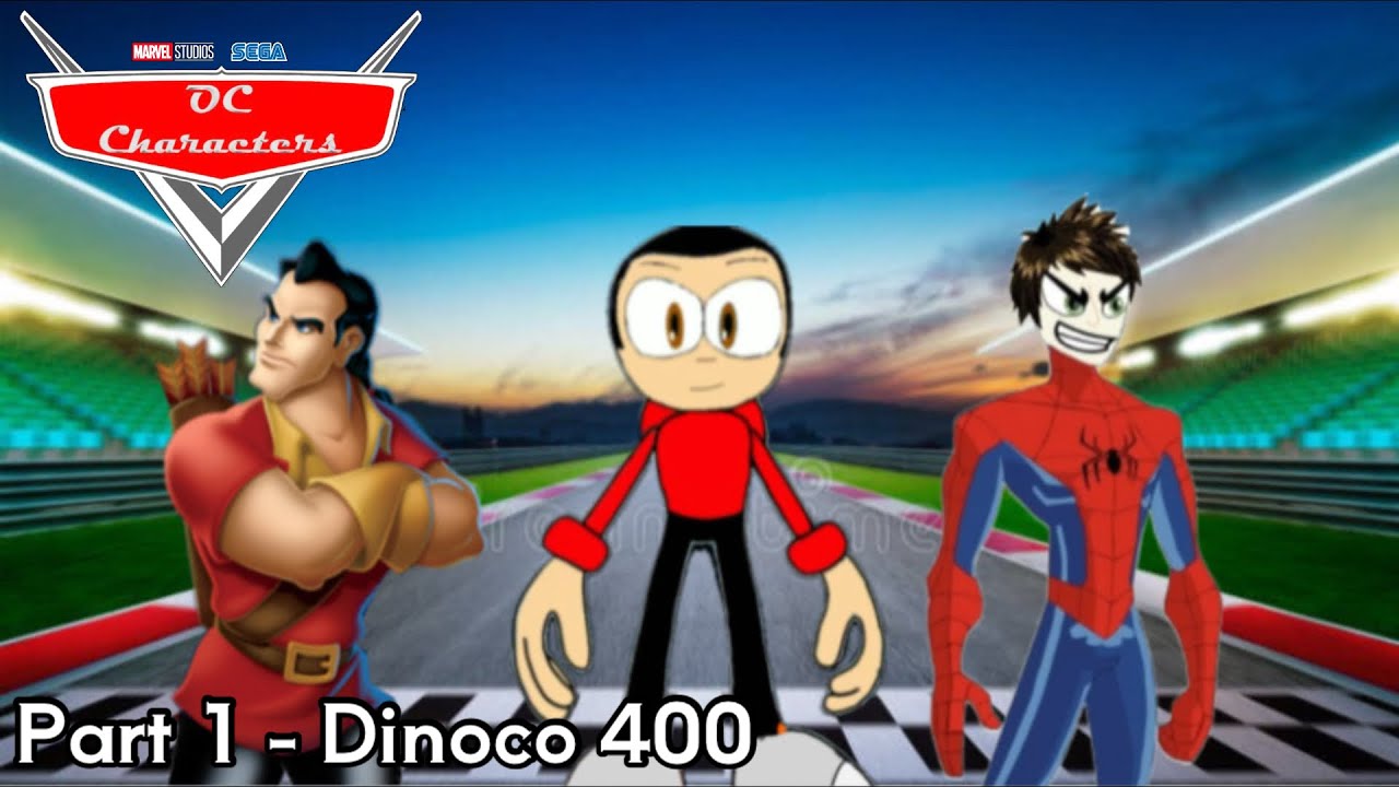 OC Characters (Cars) Part 1 - Dinoco 400