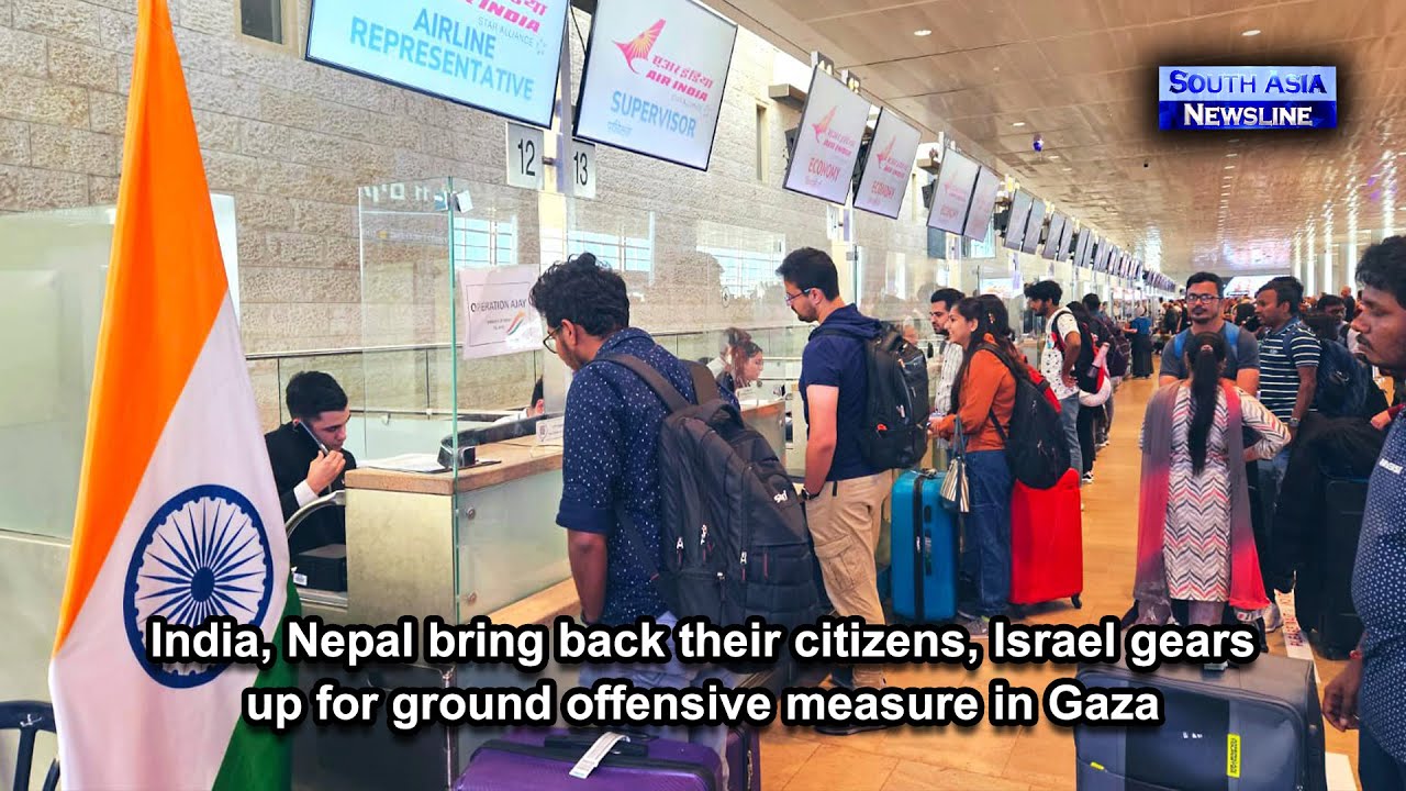 India, Nepal bring back their citizens, Israel gears up for ground offensive measure in Gaza