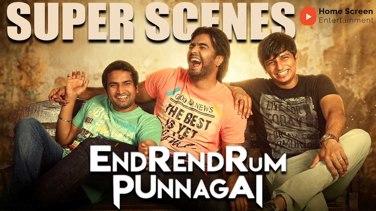 Endrendrum Punnagai Super Scenes | Three Friends, One Rule: No Marriage.! | Jiiva | Santhanam |Vinay