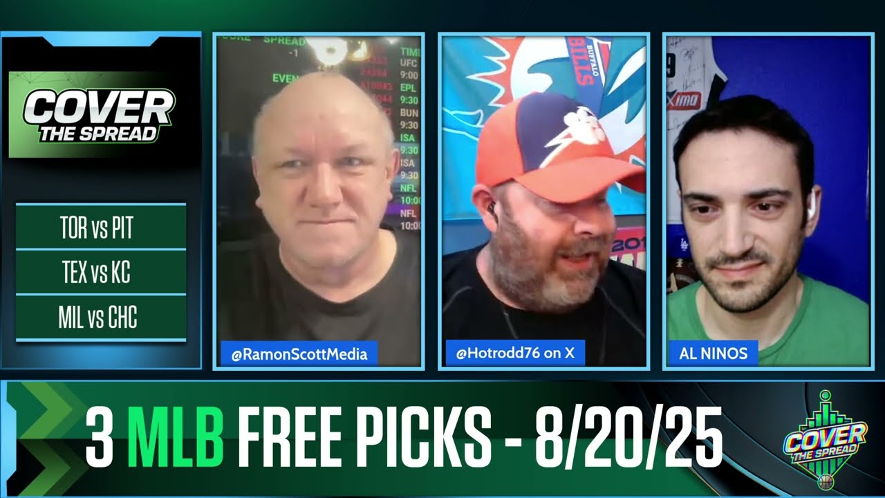 MLB Picks for Today, Wednesday 8/20/25 Predictions | MLB Game Analysis
