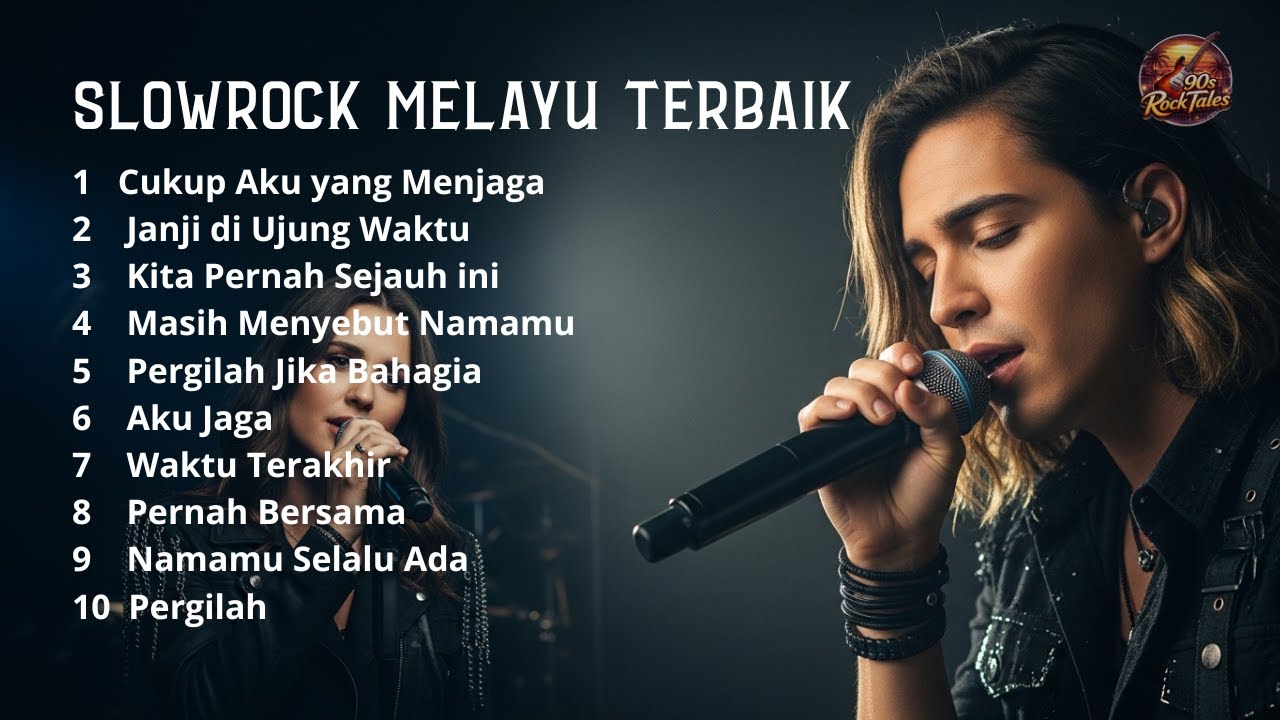 Rock Melayu 90an Terbaik Sepanjang Masa | Lagu Slow Rock Kenangan Paling Hits