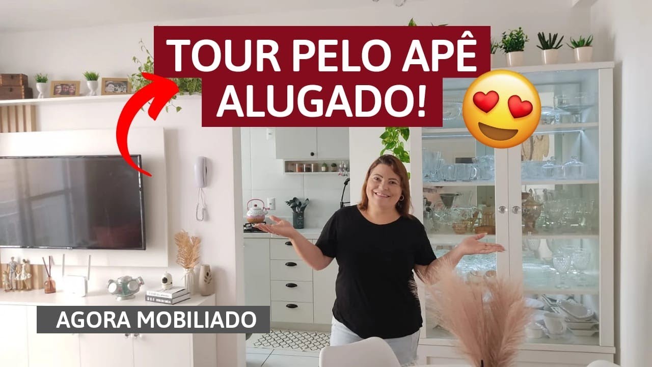 Tour pelo meu apartamento alugado