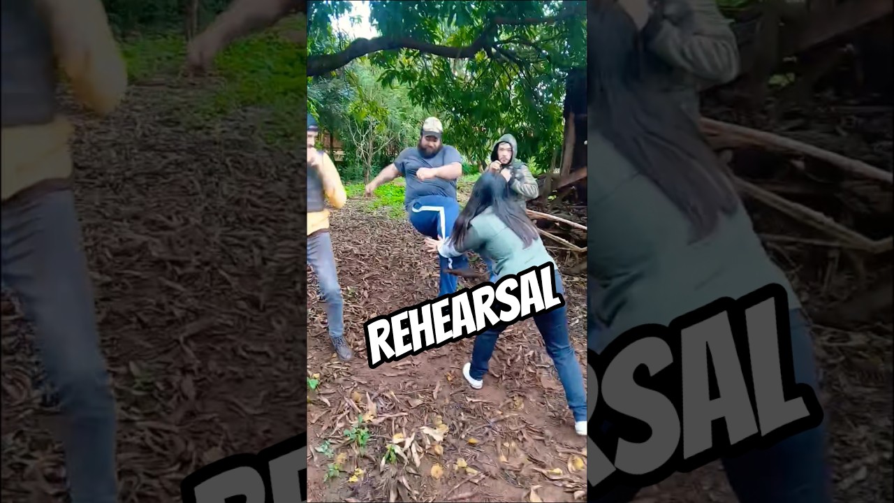 Throwing kicks and punches #shortfilm #shorts