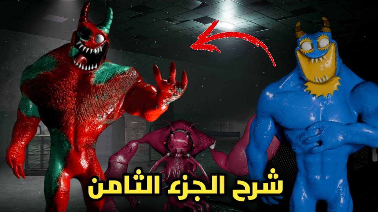 أحداث مرعبة وانكشاف الحقيقة😱 | شرح Garten of Banban 8