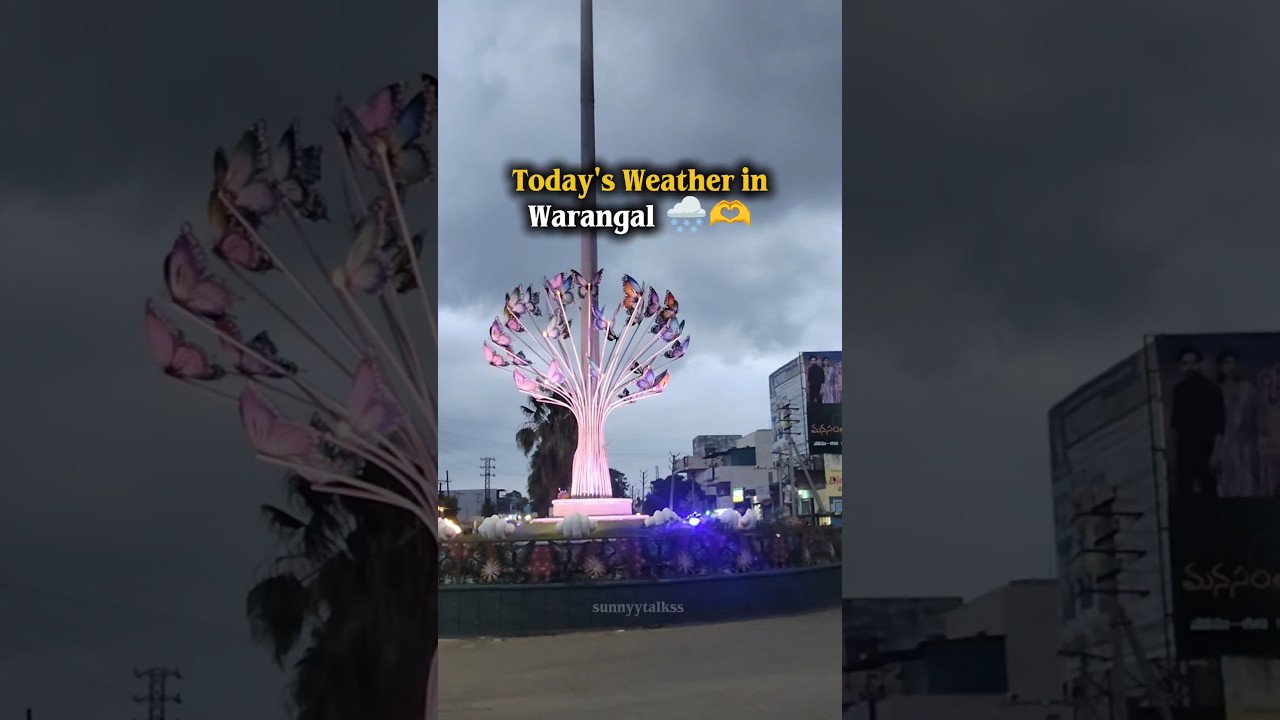 Today's Weather In Warangal | Warangal City | Telangana Warangal | Rain In Warangal | Moonsoon