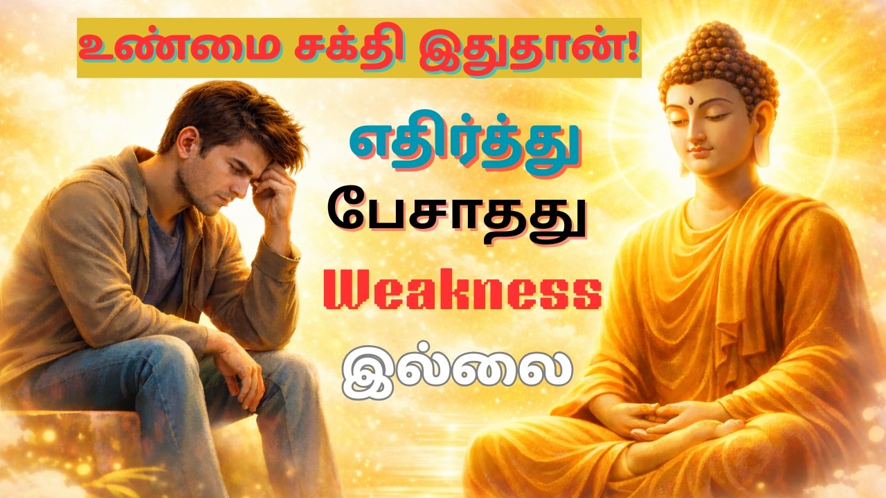 🛑 Reaction தான் உன் Weakness 😱Buddha-வின் Hidden Formula 💥 People Fear You Forever 😈🕯️