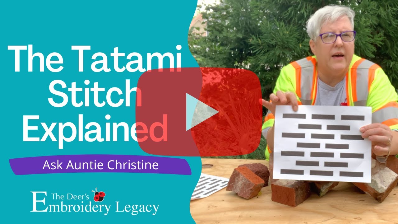 Understanding the Tatami Stitch - Machine Embroidery & Digitizing Made Easy