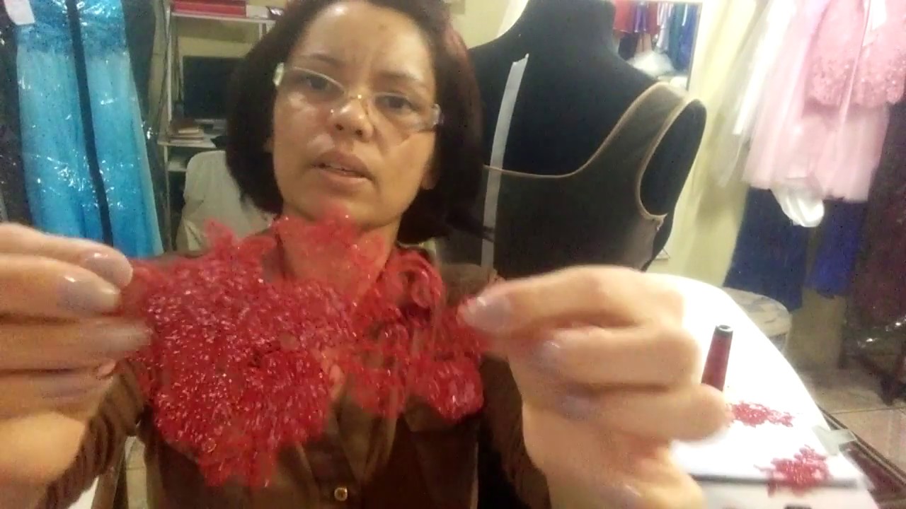 Como aplicar renda em tule segunda pele?
