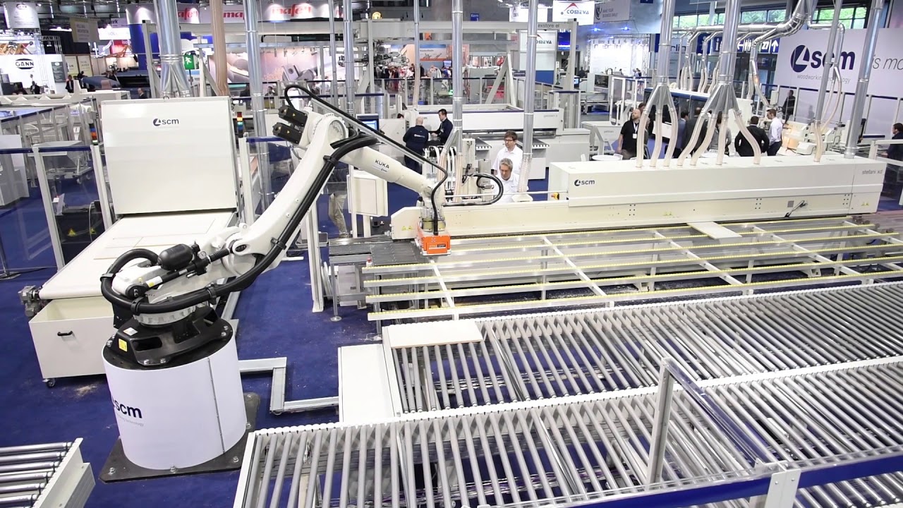 SCM Lean Cell 4.0 @ Ligna 2017