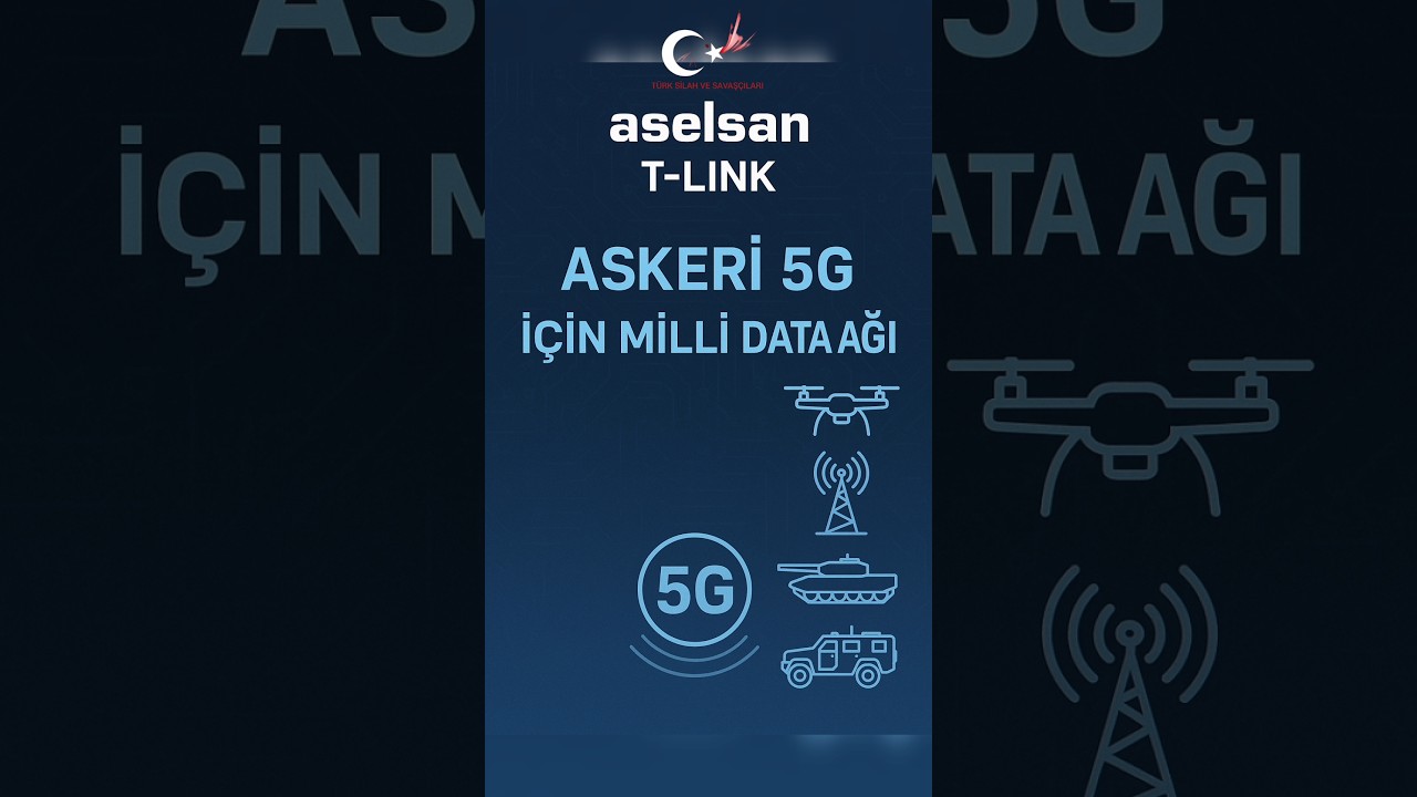 T&Uuml;RK ORDUSU 5G'YE GE&Ccedil;Tİ  #askeriteknoloji #military