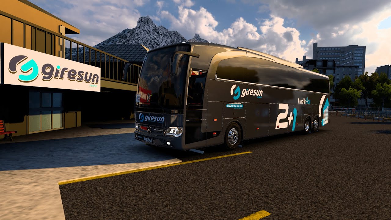 ETS 2 1.53 Mods | Samsun-Giresun Seferi | Travego 17 SHD | Giresun Seyahat #ets2 #bus