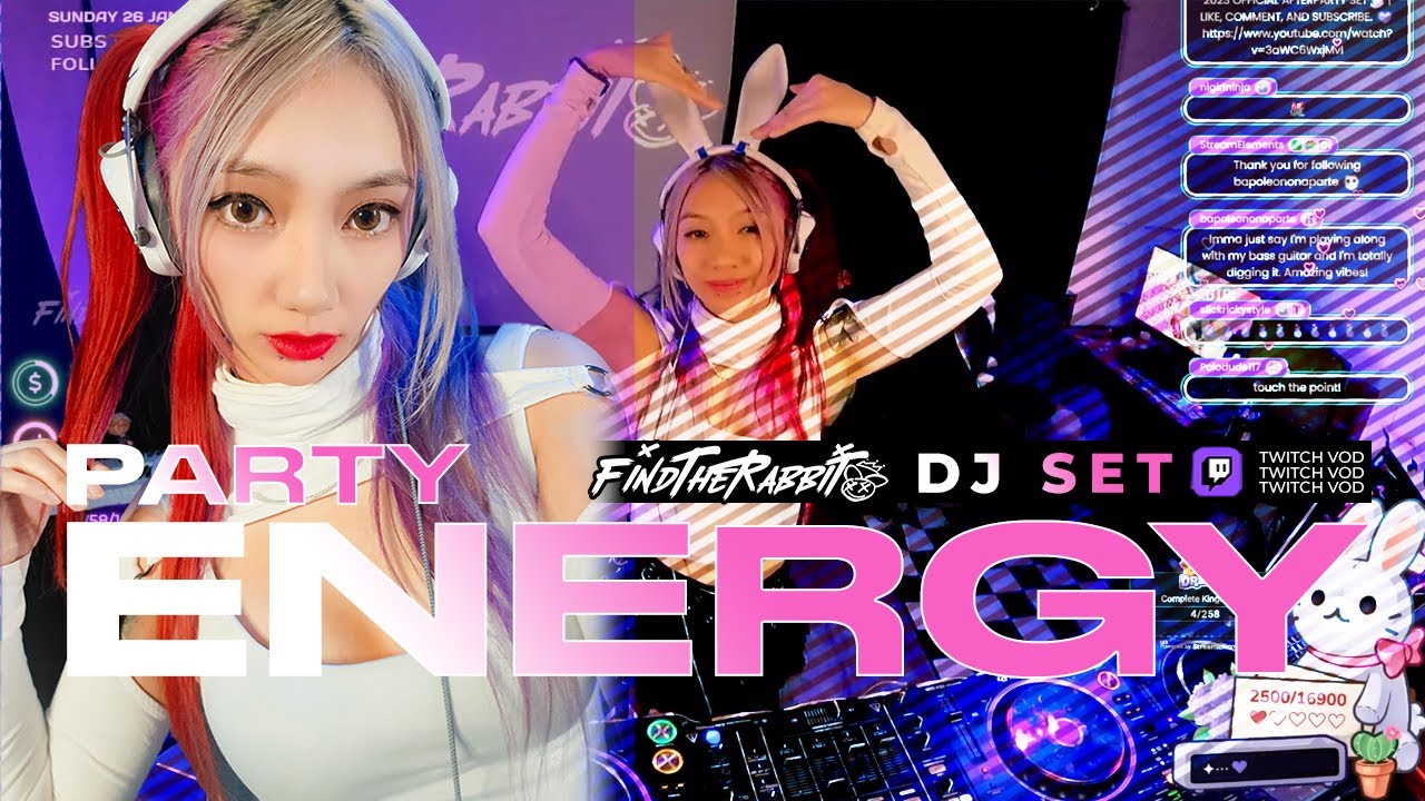 FIND THE RABBIT 🐰 PARTY ENERGY ⚡ DUBSTEP / HARDSTYLE / HARD TECHNO / HARDCORE / J-CORE / K-POP