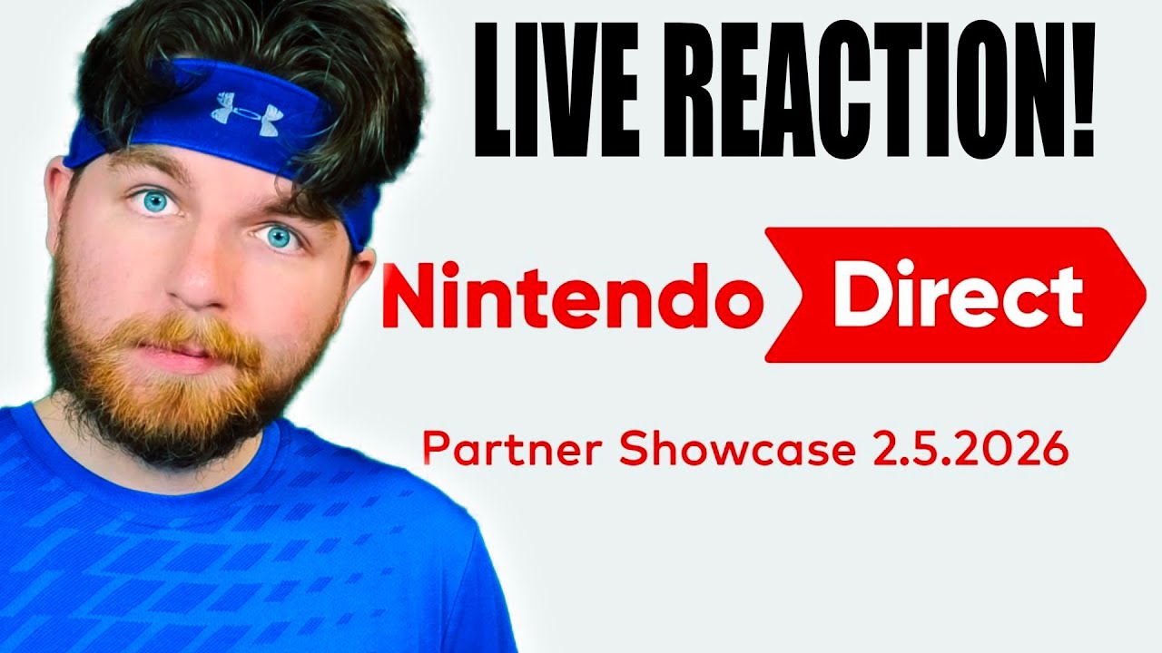 🔴 LIVE: Reacting to Nintendo Direct Partner Showcase 2/5/2026! - GWallPro