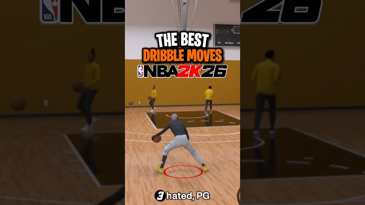 NBA 2k26 BEST DRIBBLE MOVES! #nba2k26 #nba2k #xosplash