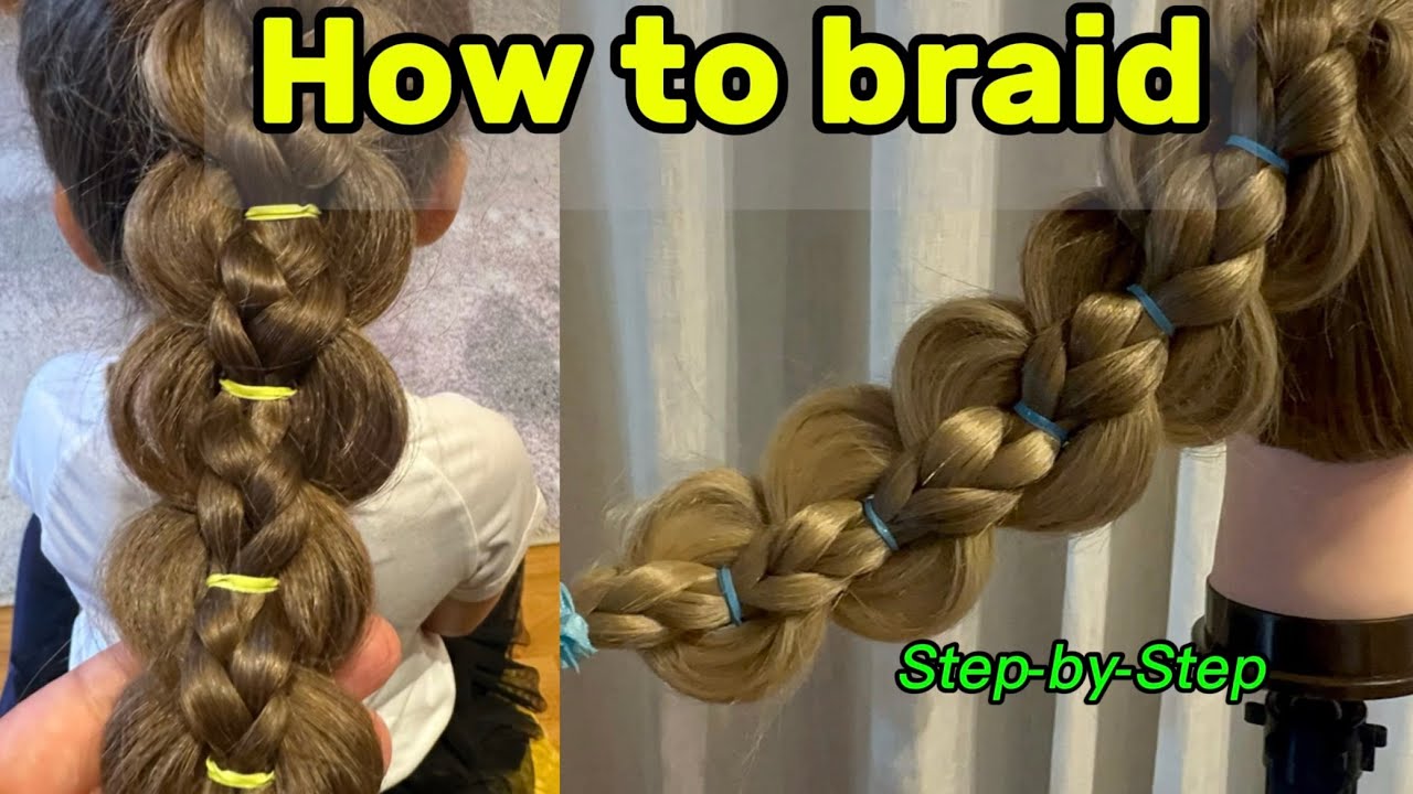 4-Min BUBBLE BRAID ♥️ tutorial