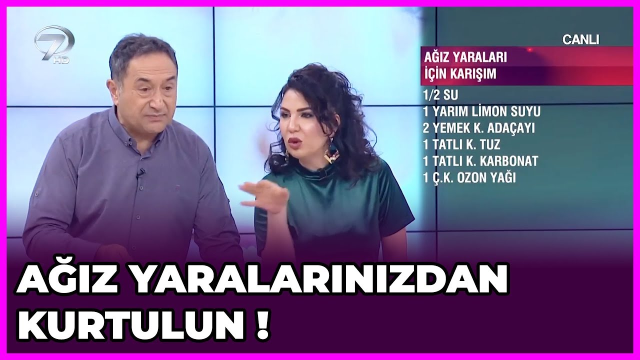 Ağız Yaralarından Kurtulmanın Yolları Nelerdir? | Feridun Kunak Show | 11 Şubat 2019