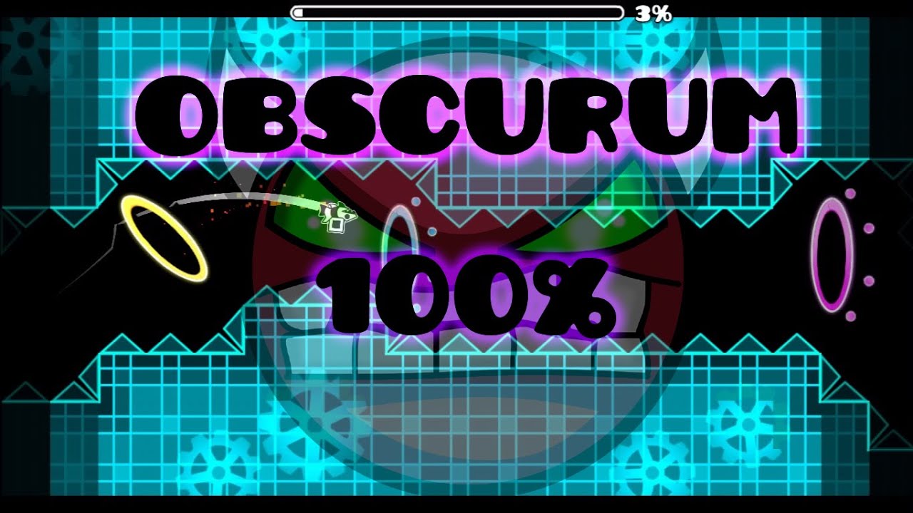 (Medium Demon) Obscurum by Bryan1150 | Geometry Dash