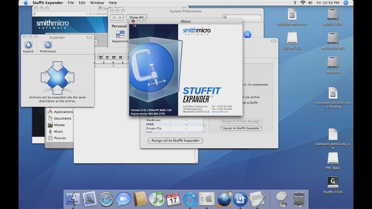 Apple Macintosh - StuffIt Expander 14.0.1 (2010) Smith Micro Software
