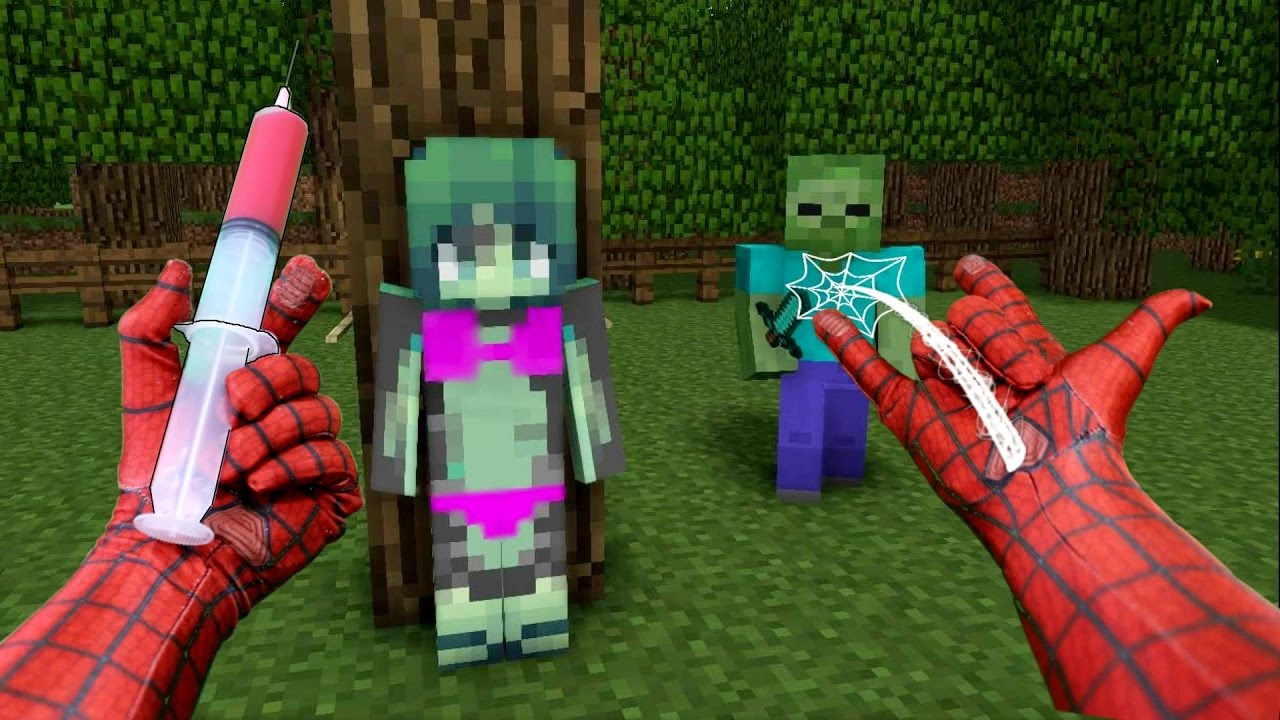 REALISTIC MINECRAFT ~ SPIDERMAN