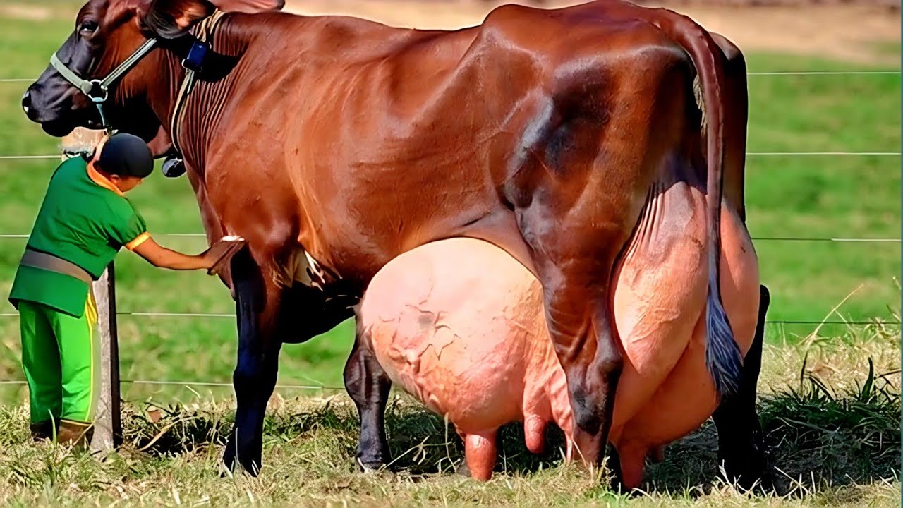 दुनिया की सबसे ज्यादा दूध देने वाली गाय | The World's Highest Milk-Producing Cow | Dairy Business 