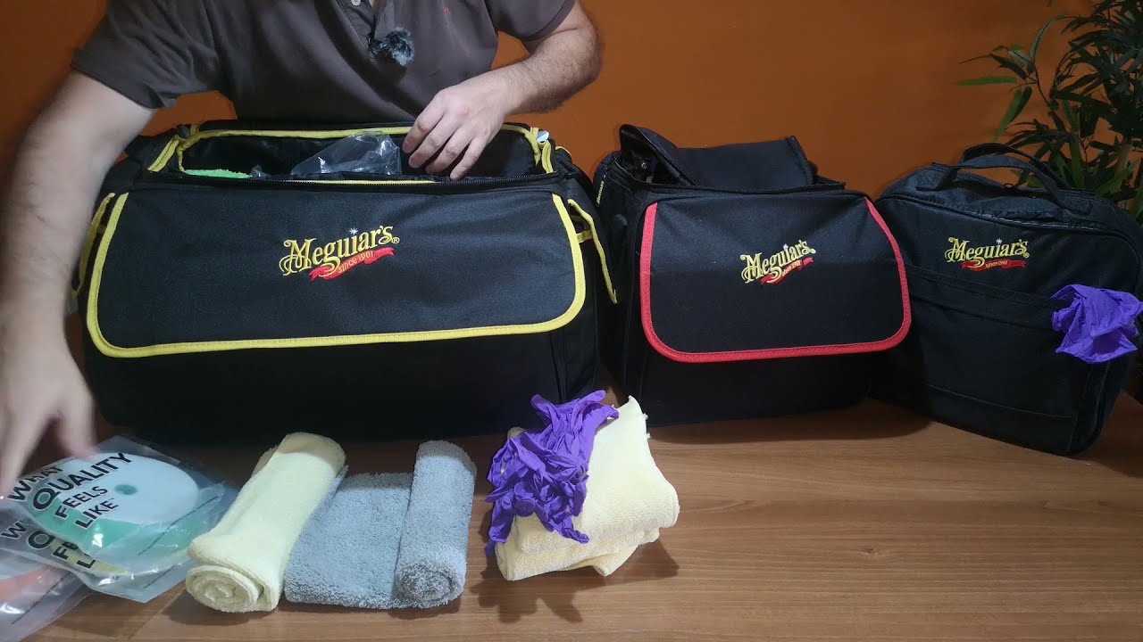 meguiar`s detailing bag