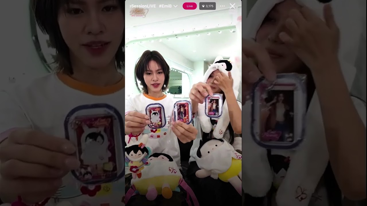 EmiBonnie live บุกหลังเวที #emibonnie onnie #เอมี่บอนนี่ 