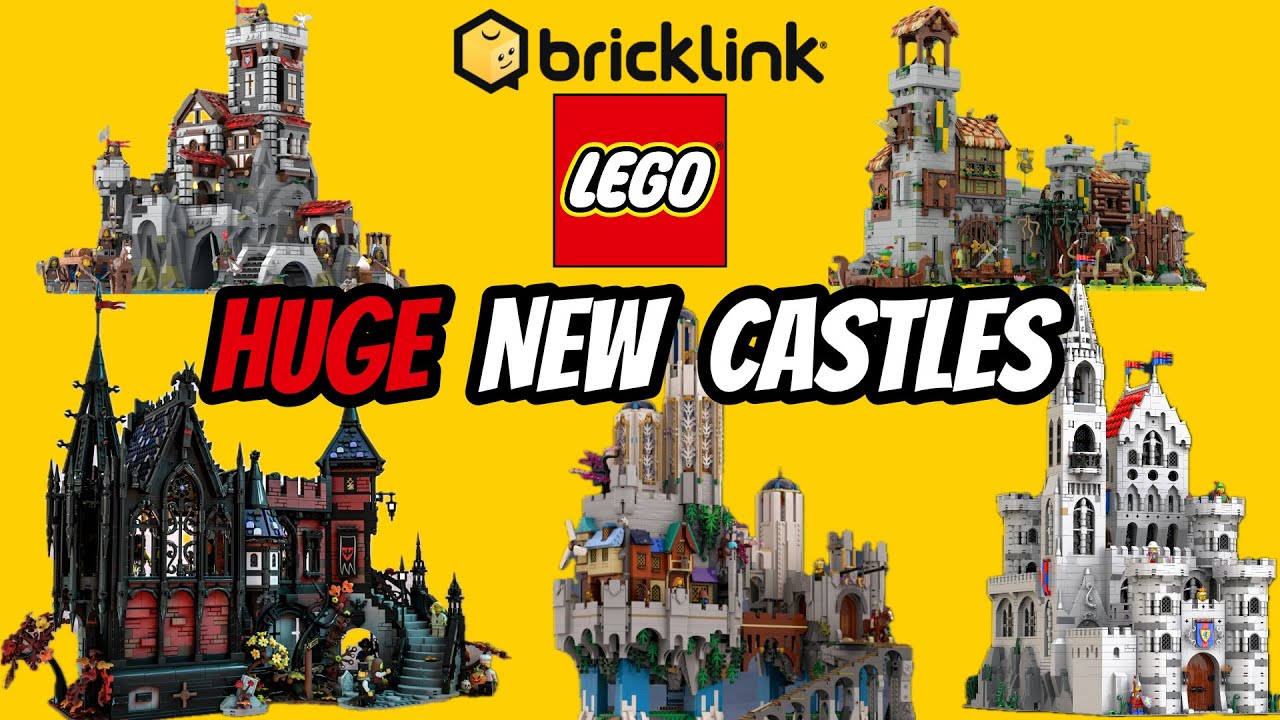 HUGE NEW LEGO CASTLES Bricklink Series 5 Revealed