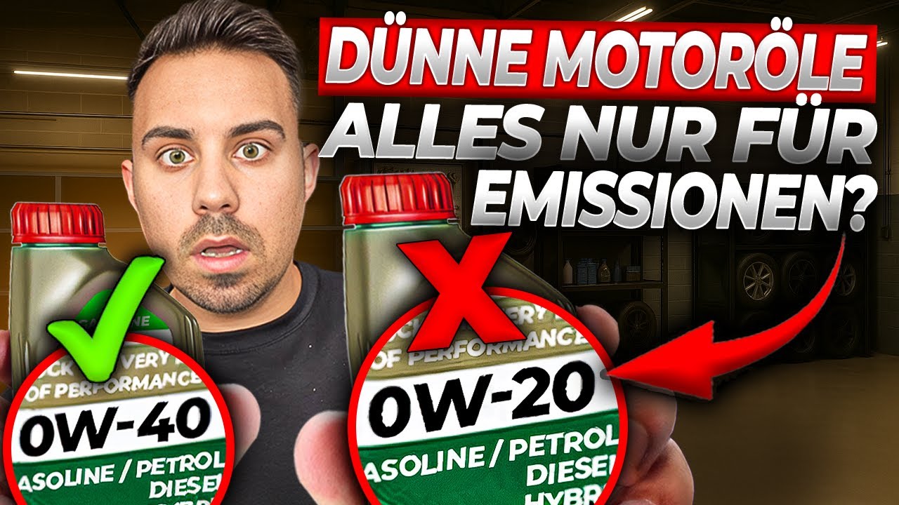 Schadet dünnes Motoröl? Wenn Unwissenheit deinen Motor schrottet