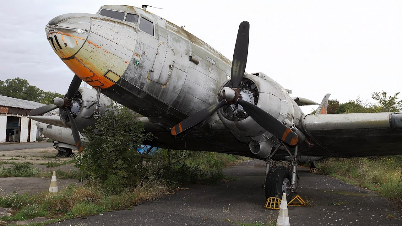 Rare Historic Airplane Engines Start Up After Years &ndash; Amazing!