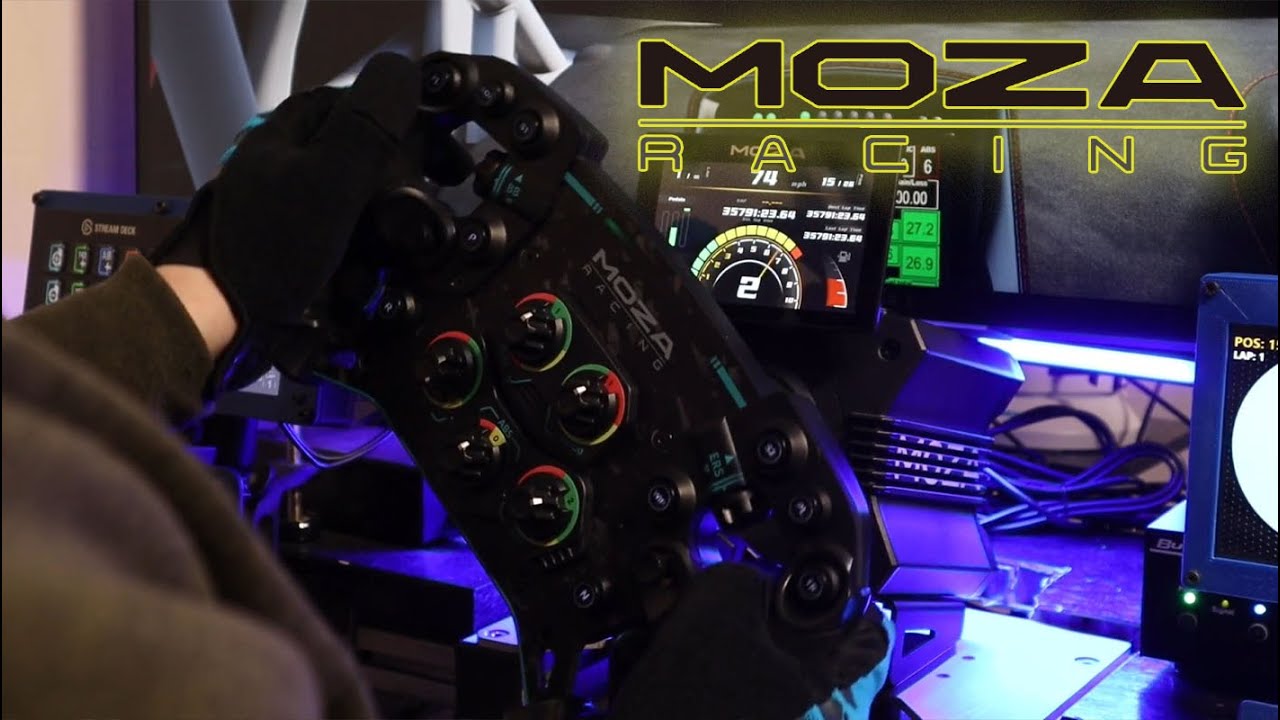 Moza GS V2 GT Wheel in action! | Assetto Corsa Competizione.