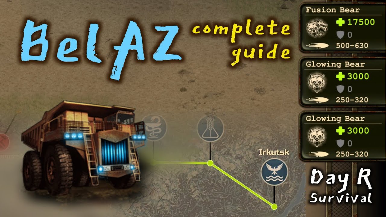 Day R - BelAZ - How to get, costs, Chernobyl fight